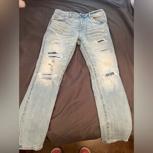 American eagle 30 X 32 blue jeans